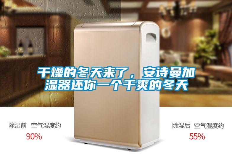 干燥的冬天来了，安诗曼加湿器还你一个干爽的冬天