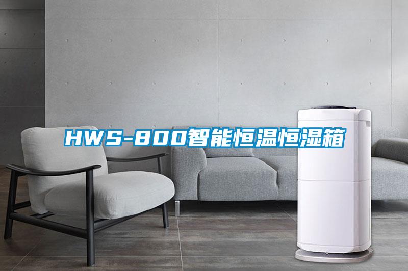 HWS-800智能恒温恒湿箱