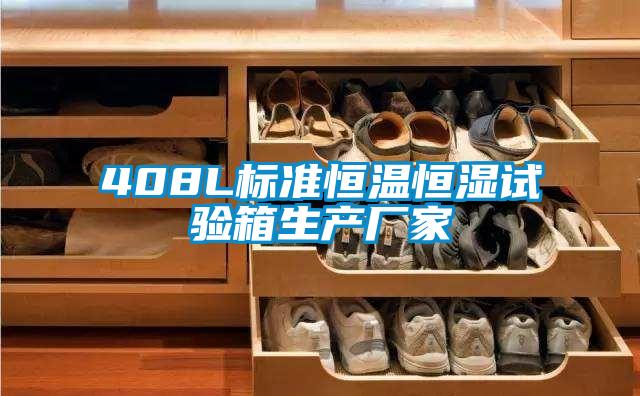 408L标准恒温恒湿试验箱生产厂家