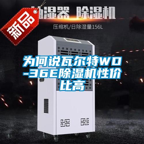 为何说瓦尔特WD-36E除湿机性价比高