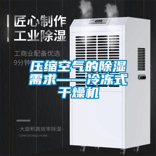 压缩空气的除湿需求——冷冻式干燥机