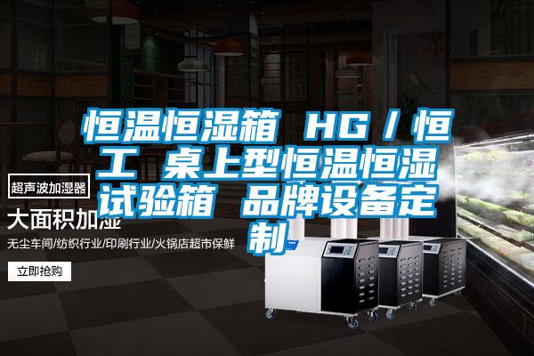 恒温恒湿箱 HG／恒工 桌上型恒温恒湿试验箱 品牌设备定制