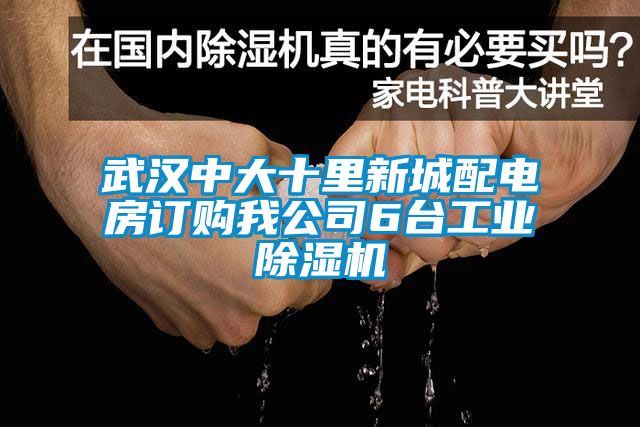 武汉中大十里新城配电房订购我公司6台工业除湿机