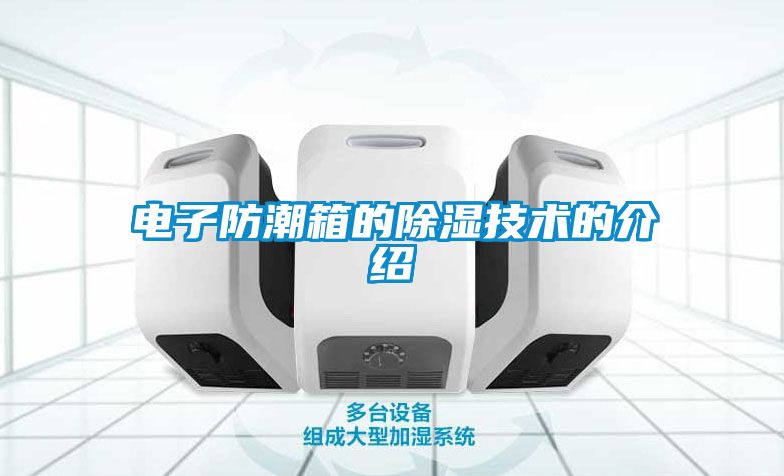电子防潮箱的除湿技术的介绍